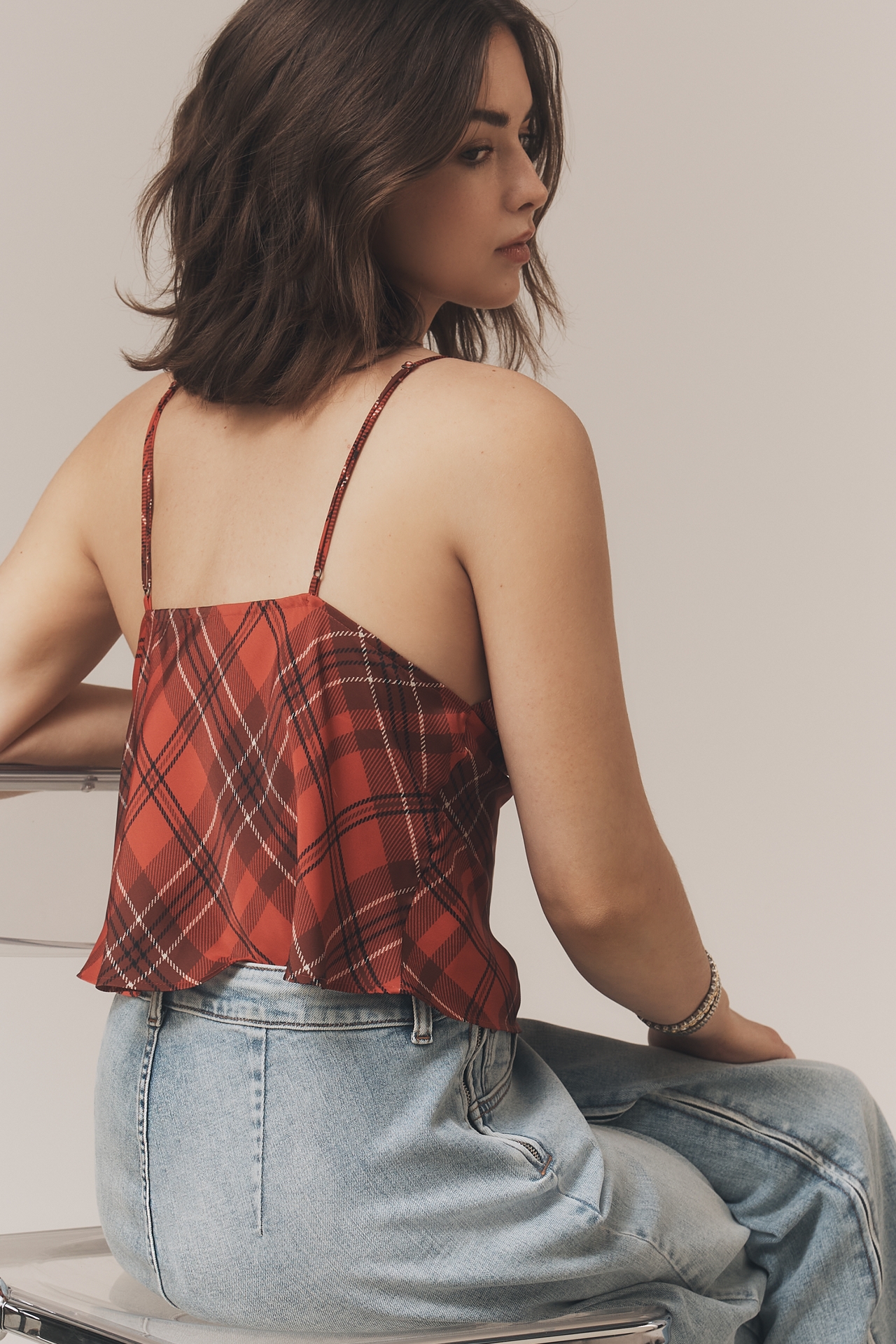 Pilcro Baggy Slim Boyfriend High-Rise Relaxed Jeans
