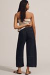 The Izzie Relaxed Pull-On Barrel Jeans by Pilcro