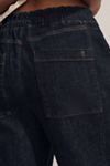 The Izzie Relaxed Pull-On Barrel Jeans by Pilcro