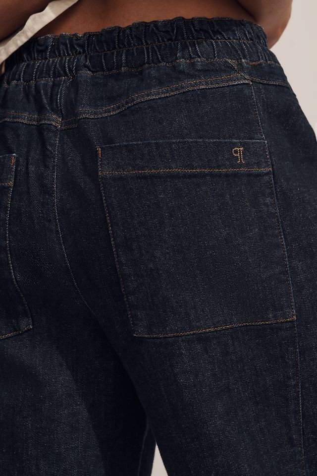 The Izzie Relaxed Pull-On Barrel Jeans by Pilcro #3