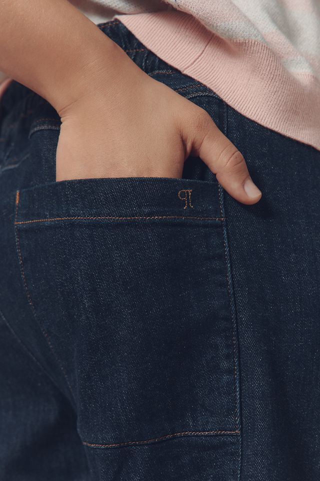 The Izzie Relaxed Pull-On Barrel Jeans by Pilcro #7