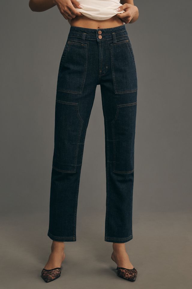 The Wanderer Mid-Rise Relaxed-Leg Jeans by Pilcro #2