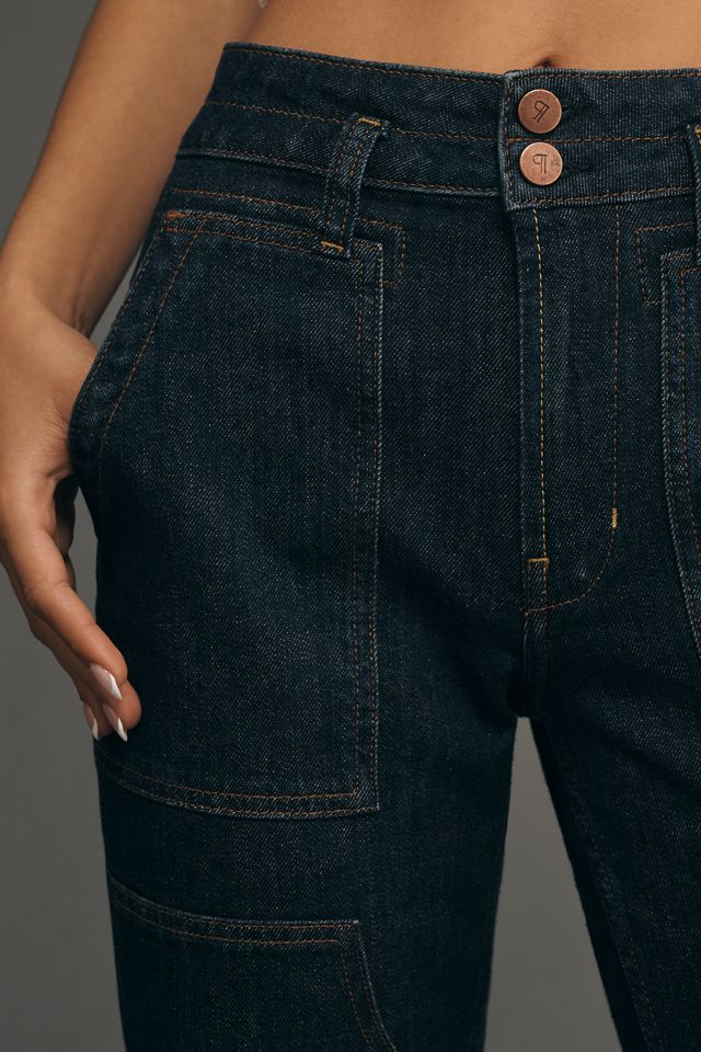 The Wanderer Mid-Rise Relaxed-Leg Jeans by Pilcro #4
