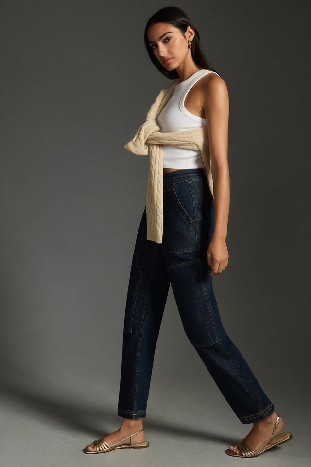 The Wanderer Mid-Rise Relaxed-Leg Jeans by Pilcro #5