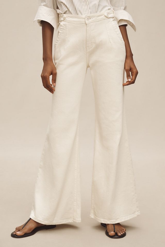 Pilcro Tower Flare Mid-Rise Jeans #1
