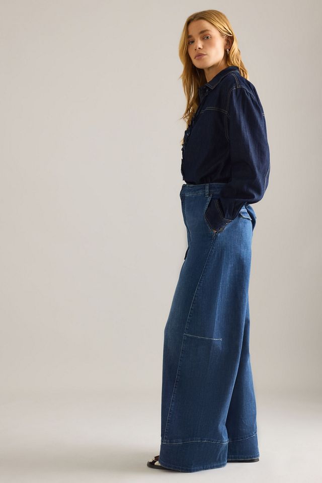 Jeans évasés taille haute Pilcro Full Curve #4