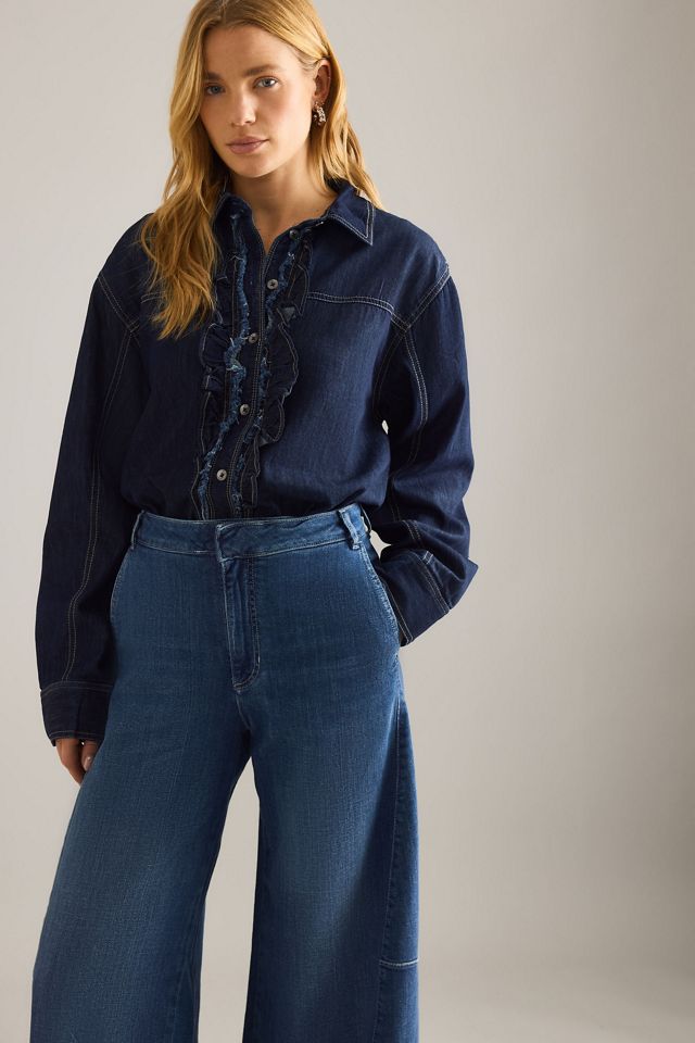 Jeans évasés taille haute Pilcro Full Curve #3