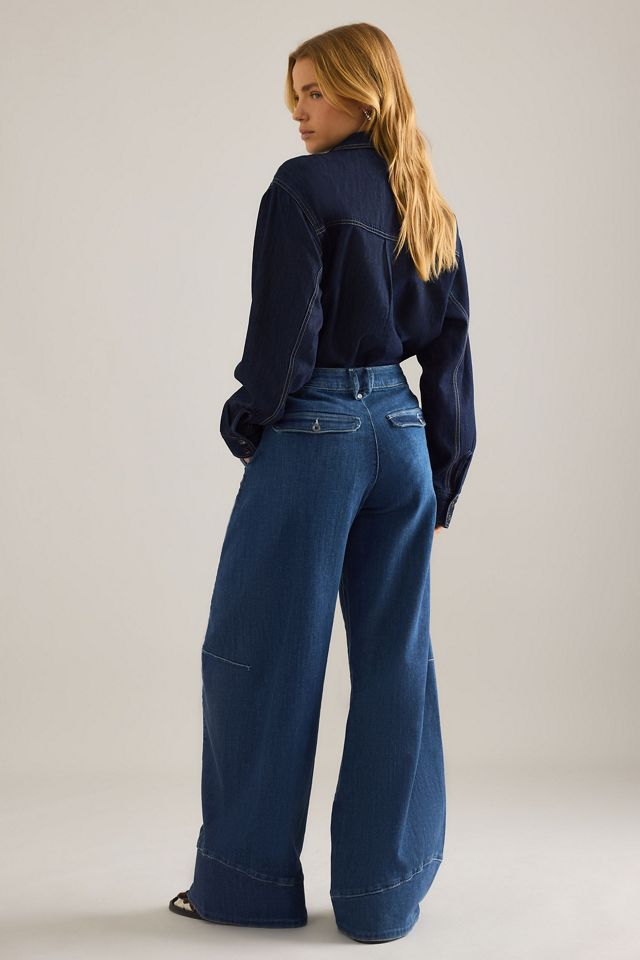 Jeans évasés taille haute Pilcro Full Curve #1