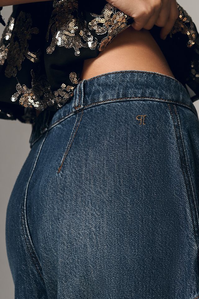 Pilcro Mid-Rise Culotte Jeans #4