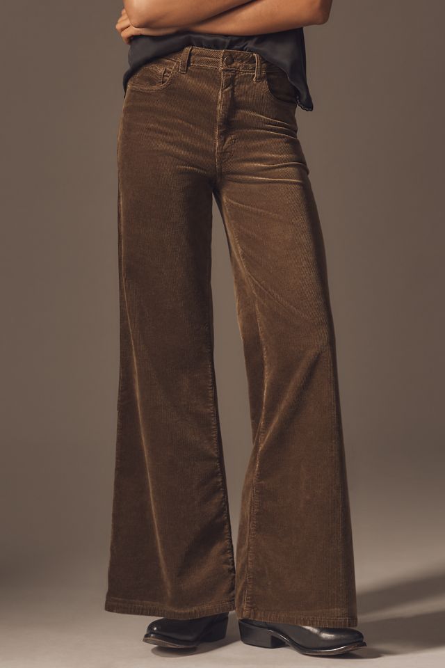 The Robbie High-Rise Flare Jeans by Pilcro: Corduroy Edition #1