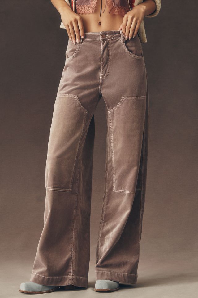 Pilcro High-Rise Puddle Curve Taper Jeans #1