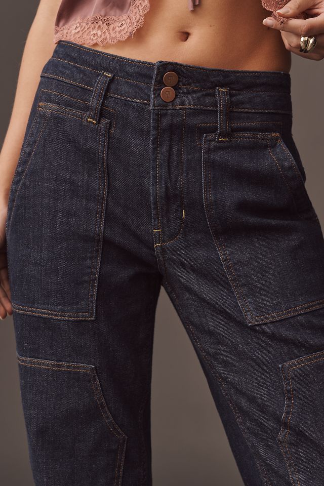 The Wanderer Mid-Rise Relaxed Jeans by Pilcro #3