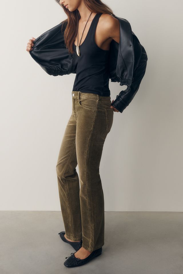 Pilcro Mid-Rise Straight Leg Corduroy Jeans #4