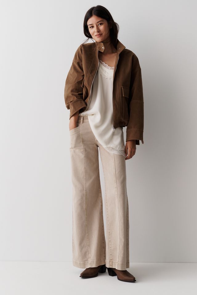 Pilcro Nico Mid Rise Flare Jeans #5