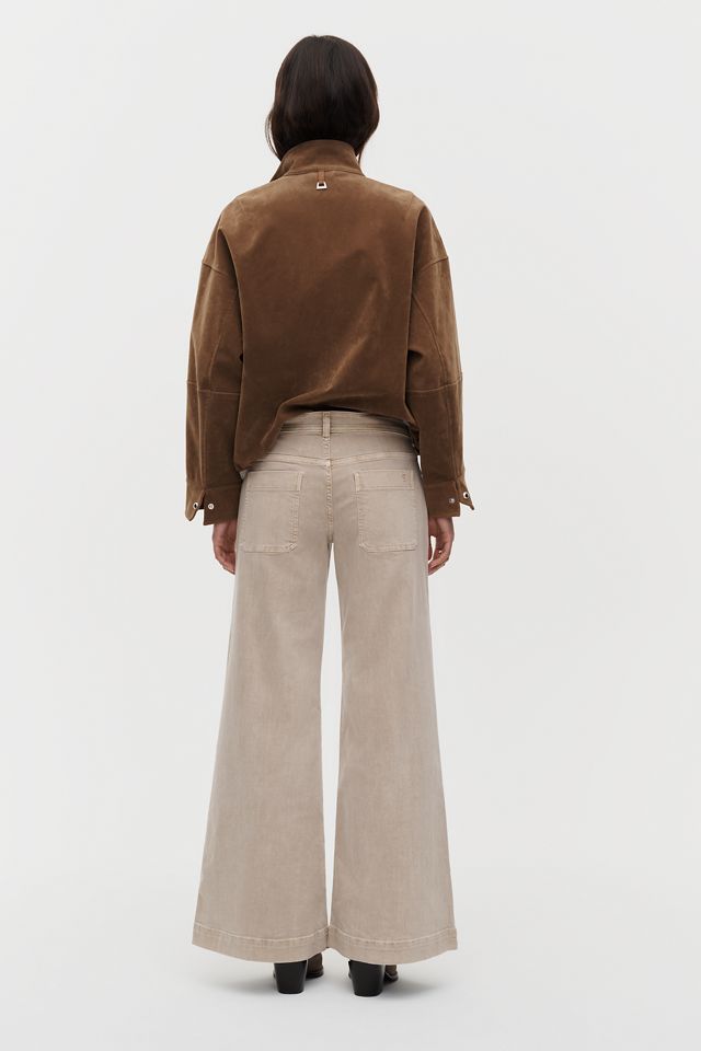Pilcro Nico Mid Rise Flare Jeans #6