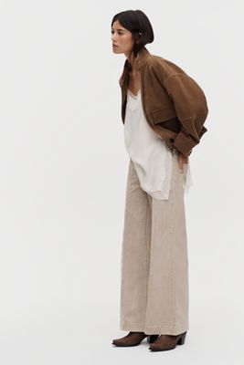 Pilcro Nico Mid Rise Flare Jeans