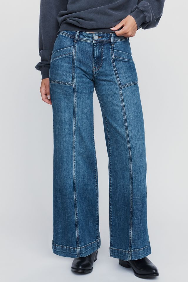 Pilcro Nico Mid Rise Flare Leg Jeans #1
