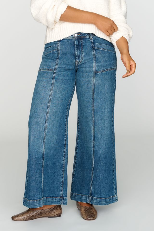 Pilcro Nico Mid Rise Flare Leg Jeans #7