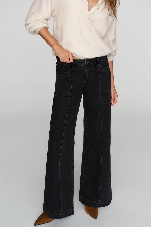 Pilcro Nico Mid Rise Flare Jeans  #1