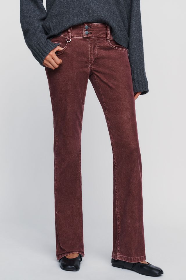 Pantalones de Pana Acampanados de Tiro Bajo Billy Pilcro #1