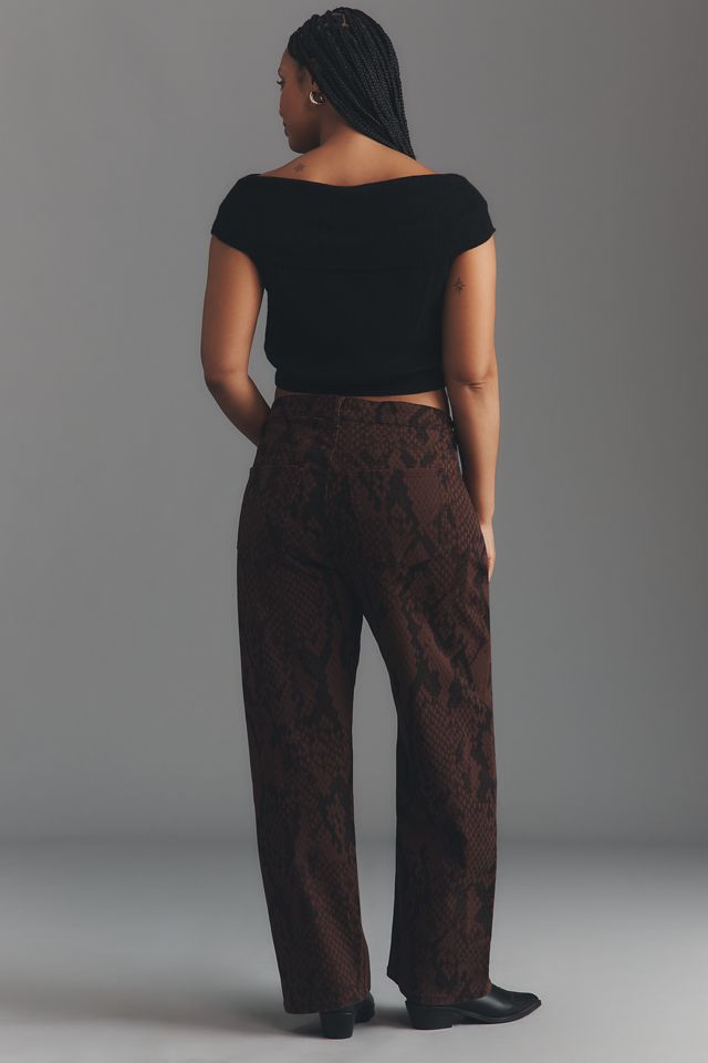 Eloquii Plus Snake Print High-Rise Wide-Leg Pants #2