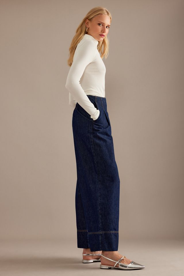 ALIGNE Fiore Box Pleat Jeans #1