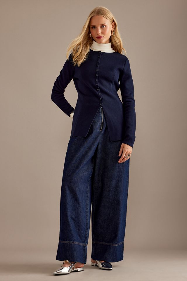 ALIGNE Fiore Box Pleat Jeans #2