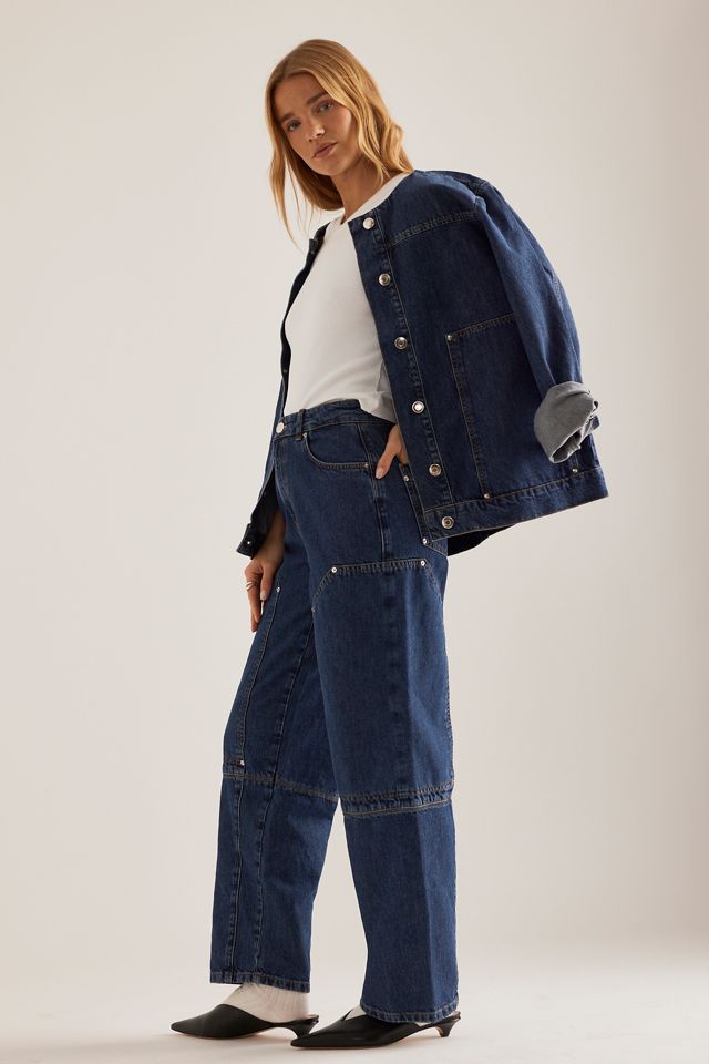 Jeans ALIGNE de Tiro Medio y Corte Slim #2