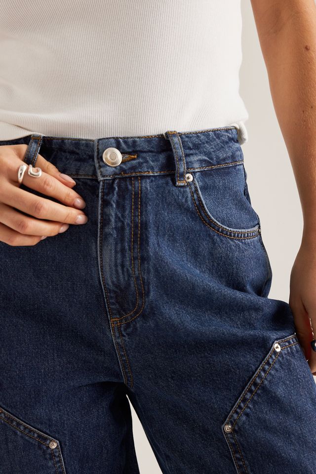 Jeans ALIGNE de Tiro Medio y Corte Slim #4