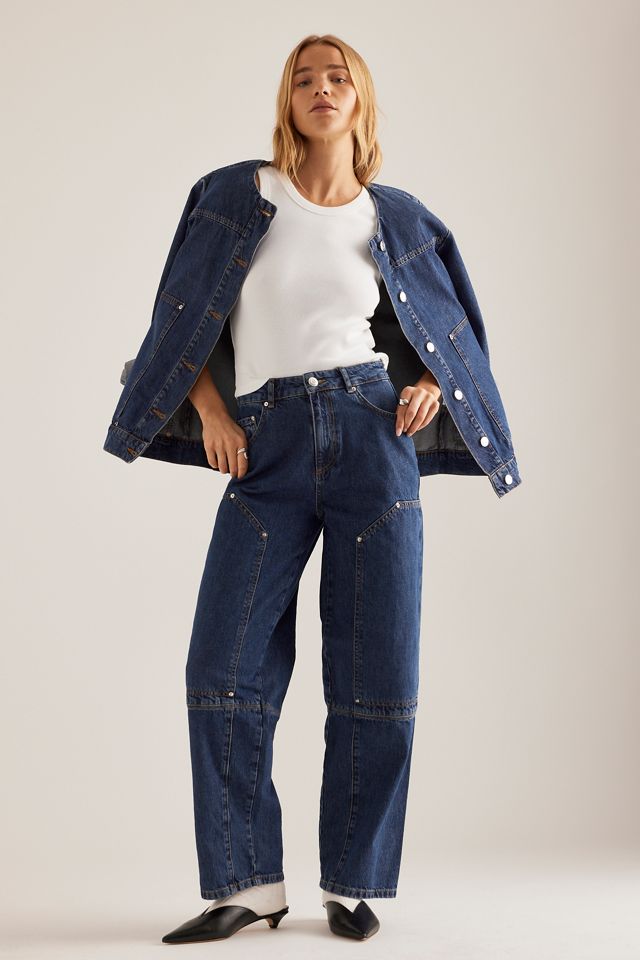 Jeans ALIGNE de Tiro Medio y Corte Slim #3