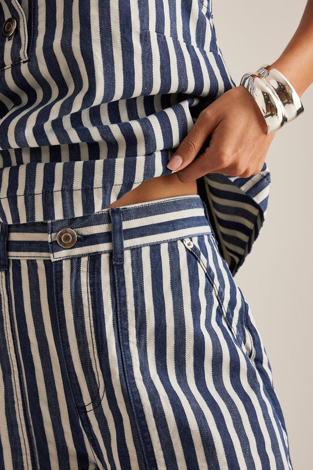 ALIGNE Wolf Stripe Cargo Jeans #4