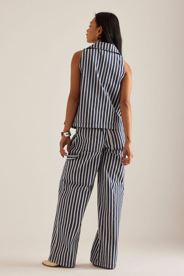 ALIGNE Wolf Stripe Cargo Jeans #1