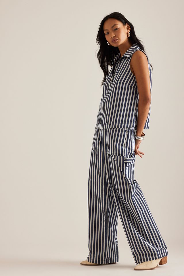 ALIGNE Wolf Stripe Cargo Jeans #2