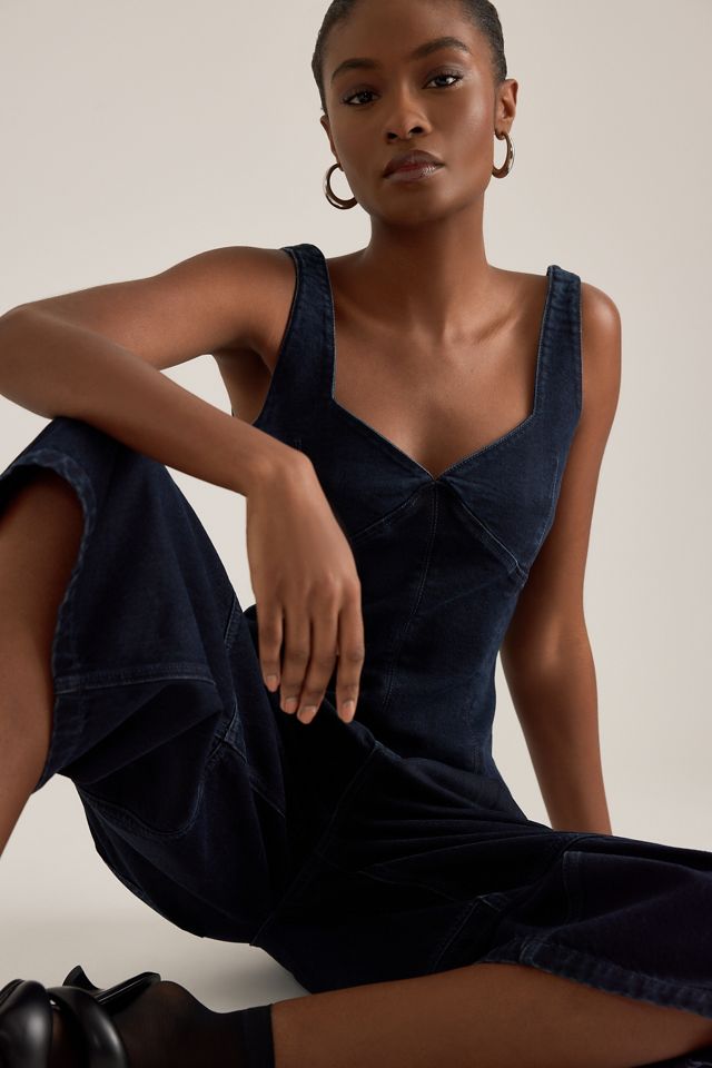 ALIGNE Haven Cocoon-Bein Denim Culottes #2