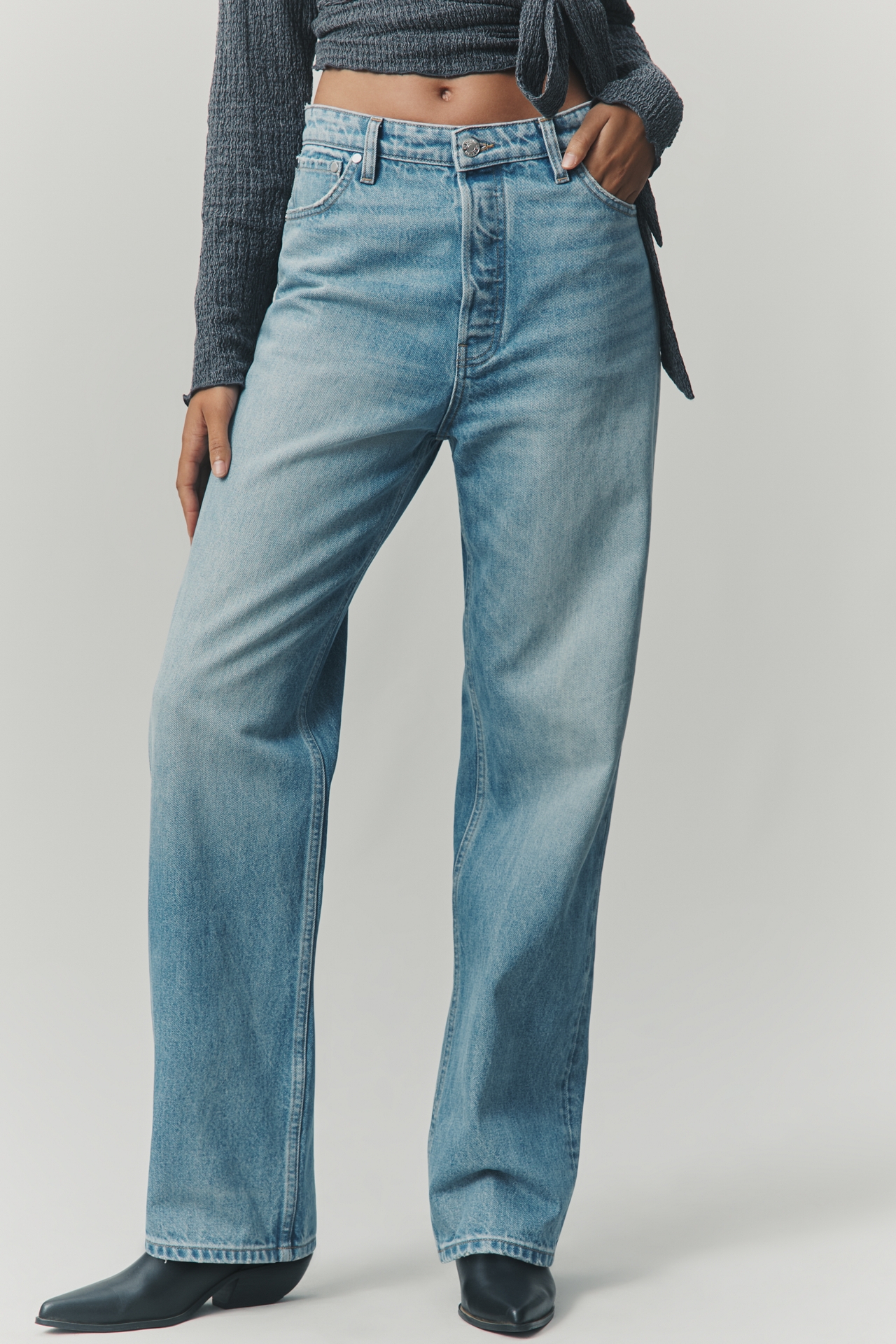 EB Denim Sofia High-Rise Relaxed Jeans