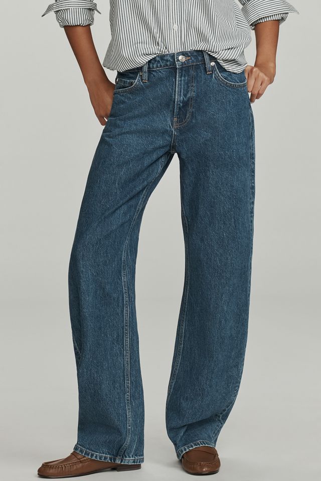 EB Denim Alida High-Rise Loose Bowed Jeans #1