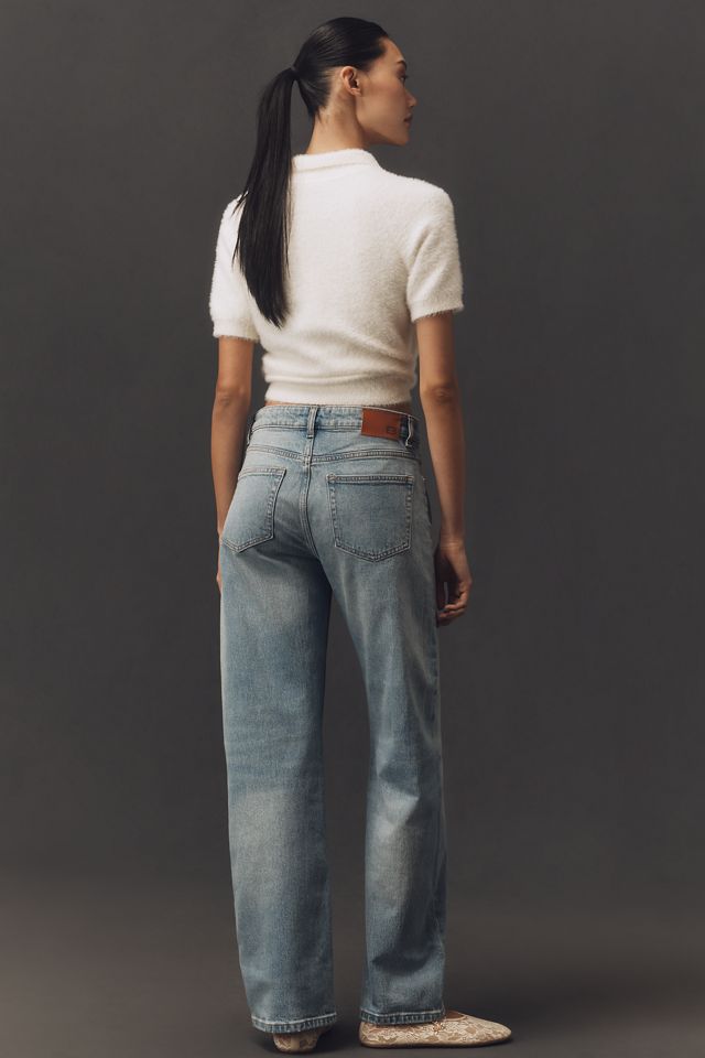 EB Denim Alida High-Rise Loose Bowed Jeans #2