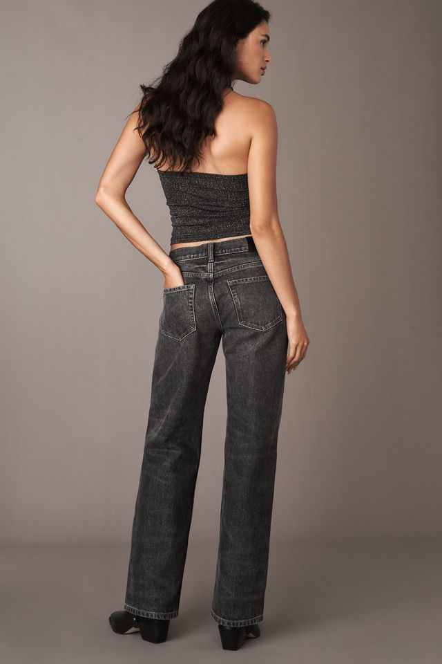 EB Denim Low-Rise Baggy Wide-Leg Jeans #2