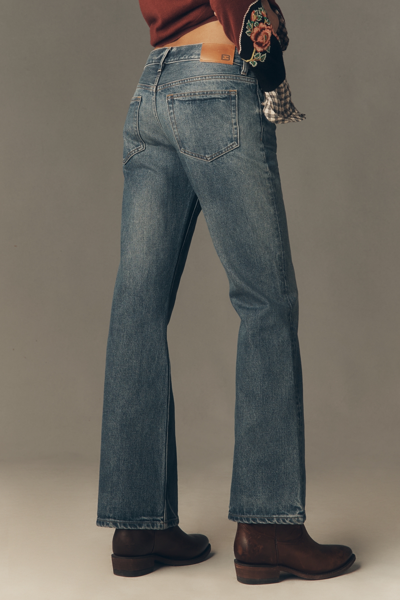 EB Denim Miley Low-Rise Bootcut Jeans