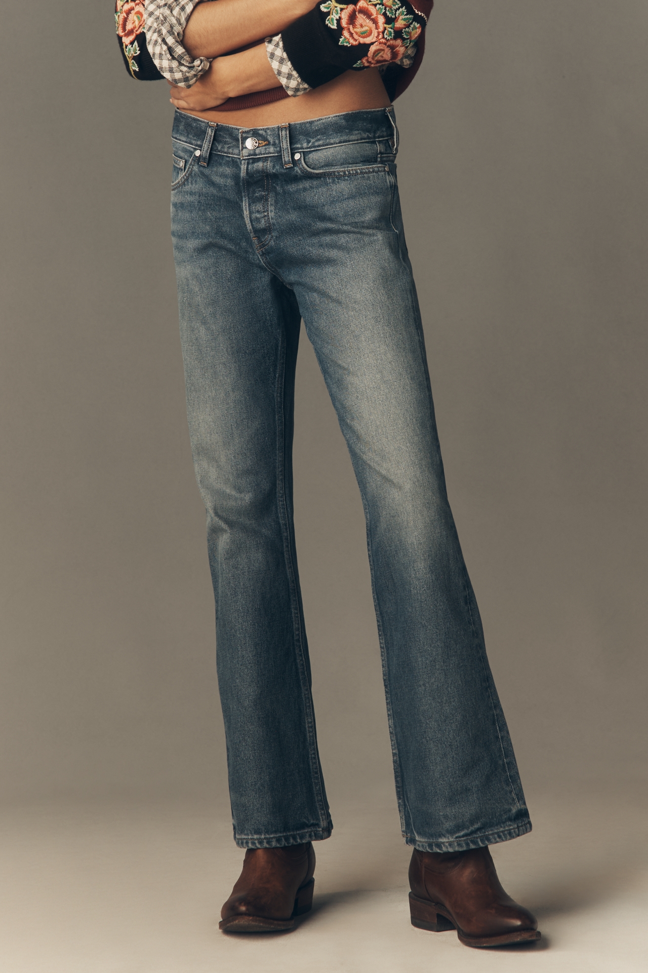 EB Denim Miley Low-Rise Bootcut Jeans