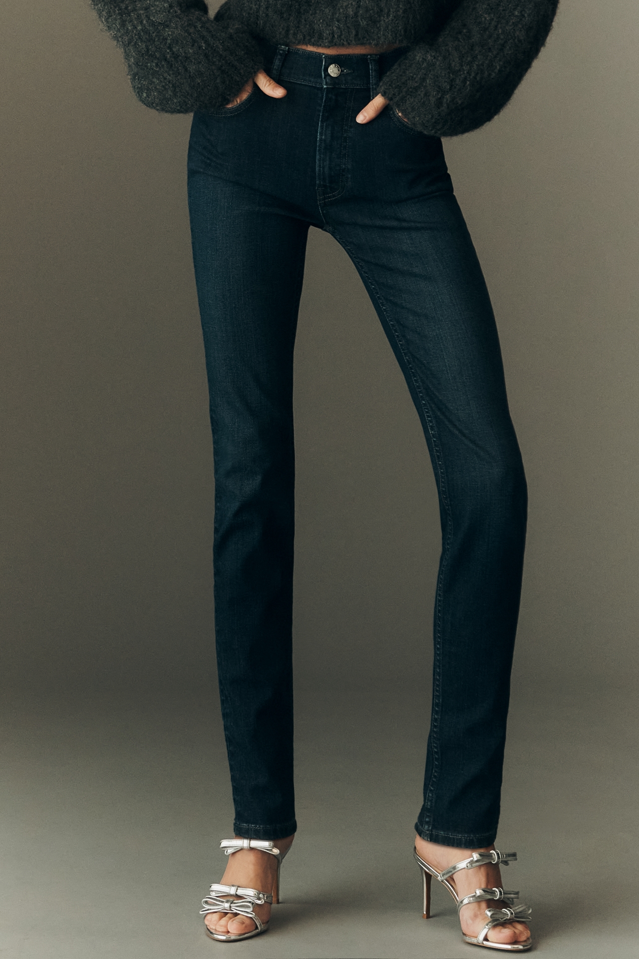 EB Denim Moss Mid-Rise Skinny Jeans