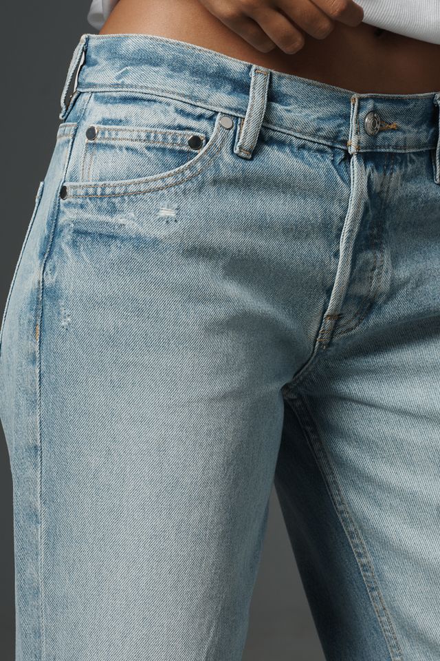 EB Denim Low-Rise Baggy Wide-Leg Jeans #3