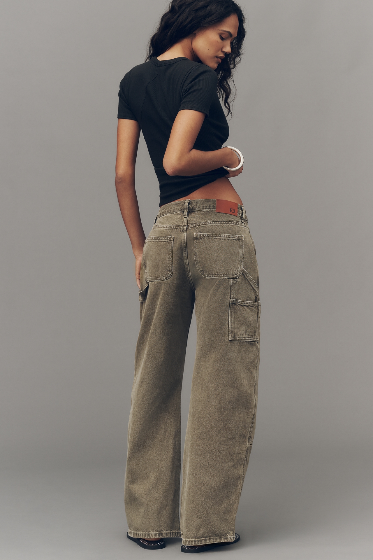 EB Denim Enzo Carpenter Mid-Rise Tapered Jeans
