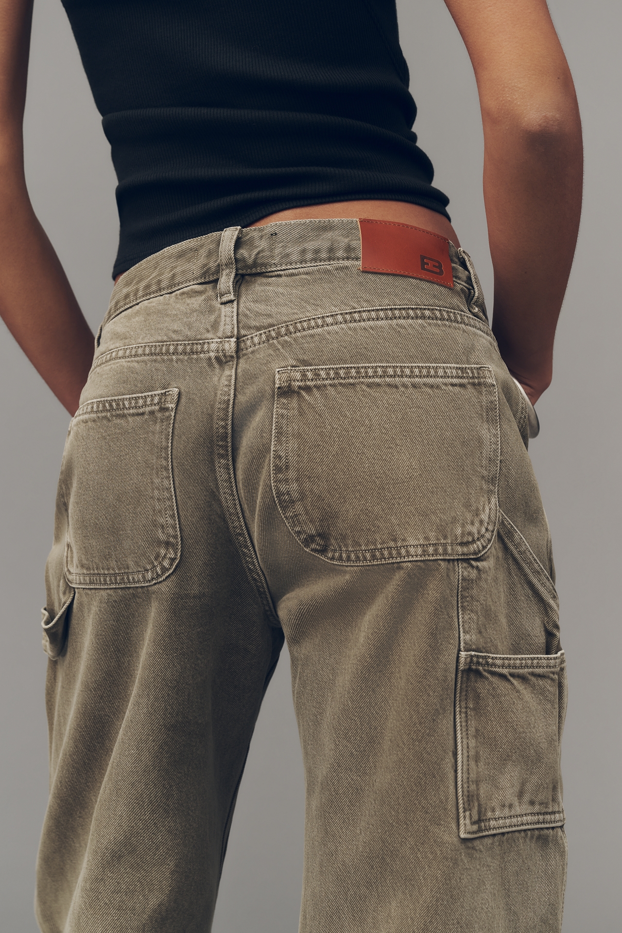 EB Denim Enzo Carpenter Mid-Rise Tapered Jeans