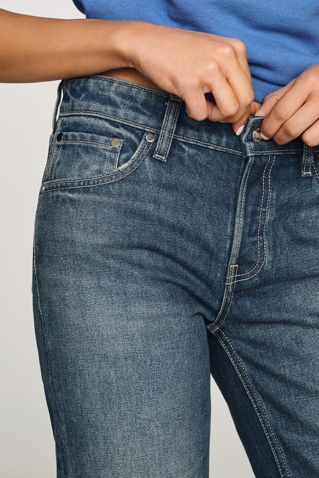 EB Denim Ariel Mid-Rise Wedgie Straight Jeans #4