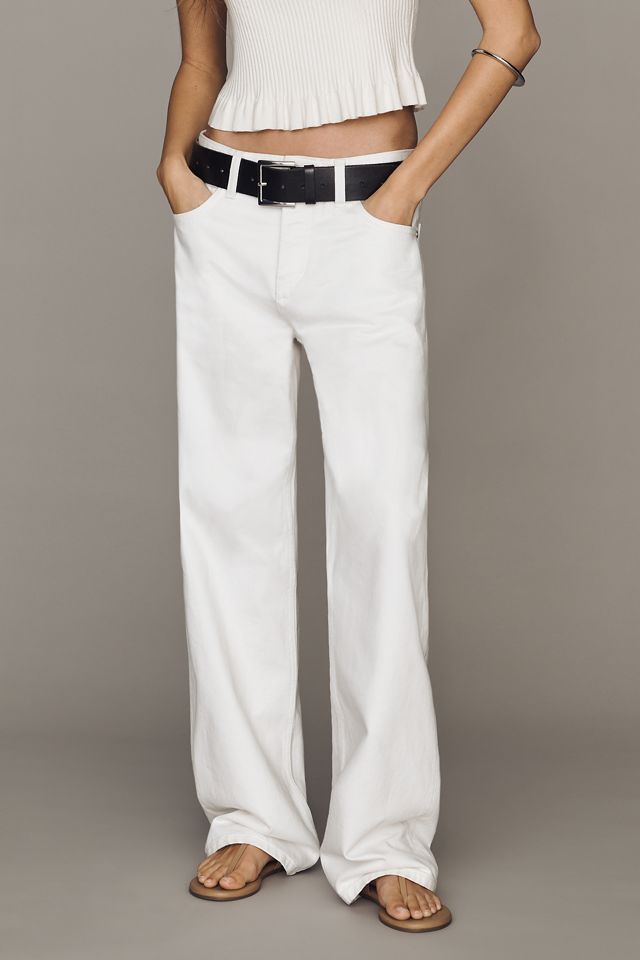 EB Denim Mid-Rise Baggy Wide-Leg Jeans #2