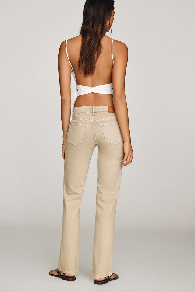EB Denim Ariel Wedgie Mid-Rise Straight-Leg Jeans #3