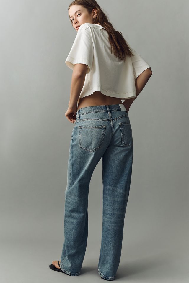 EB Denim Low-Rise Baggy Wide-Leg Jeans #1