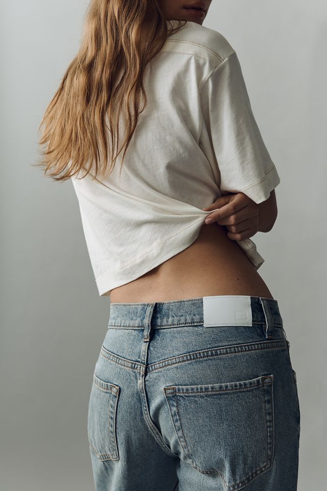 EB Denim Low-Rise Baggy Wide-Leg Jeans #2