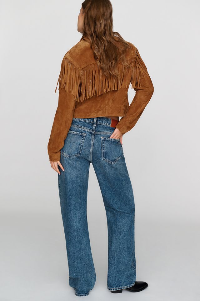 EB Denim Mid Rise Wide Leg Baggy Jeans  #2
